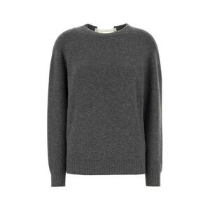 Carven Women Dark Grey Cashmere Sweater